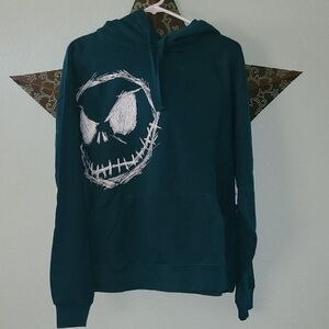 Disney Dark Teal Hoodie with Graphic Design